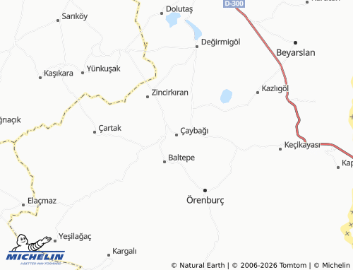 Mappa MICHELIN Çaybağı - ViaMichelin