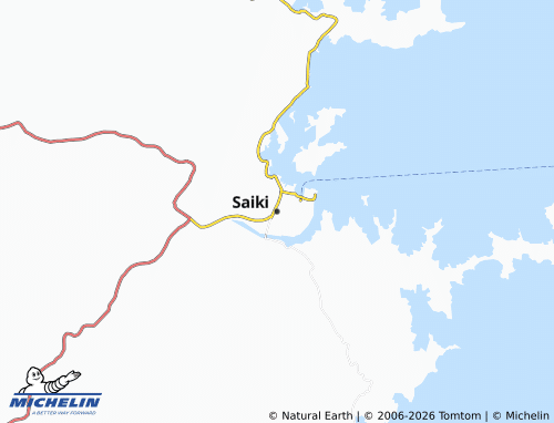 Mappa MICHELIN Saiki - ViaMichelin