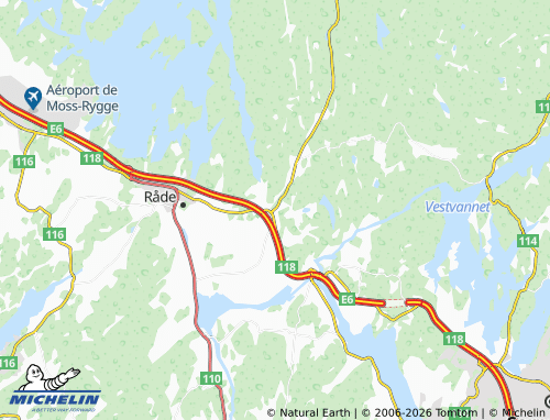 MICHELIN-Landkarte Missingmyr - ViaMichelin