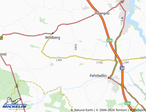 MICHELIN Manker map - ViaMichelin