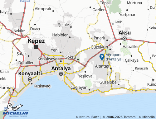 Mappa MICHELIN Göksu - ViaMichelin