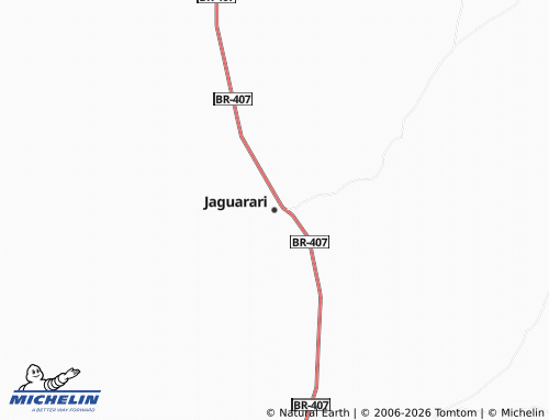 Mapa MICHELIN Jaguarari - ViaMichelin