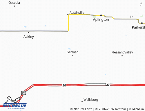 Mapa MICHELIN German - ViaMichelin