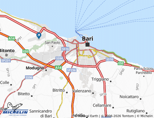 Mapa MICHELIN Santa Fara - ViaMichelin