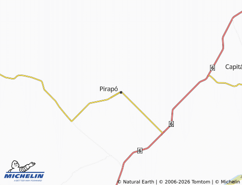 MICHELIN Pirapó map - ViaMichelin
