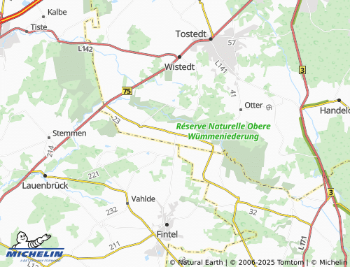 MICHELIN Königsmoor map - ViaMichelin