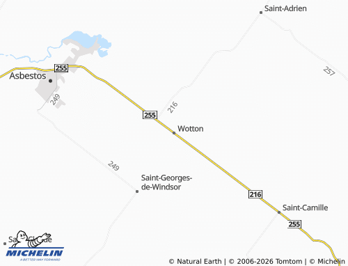 Kaart MICHELIN Wotton - ViaMichelin