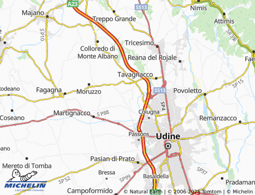 Mapa MICHELIN Borgo Marano - ViaMichelin