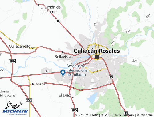 MICHELIN-Landkarte Bosques del Río - ViaMichelin