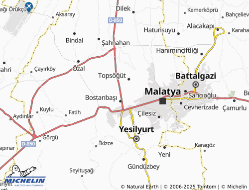 MICHELIN Cevatpaşa map - ViaMichelin