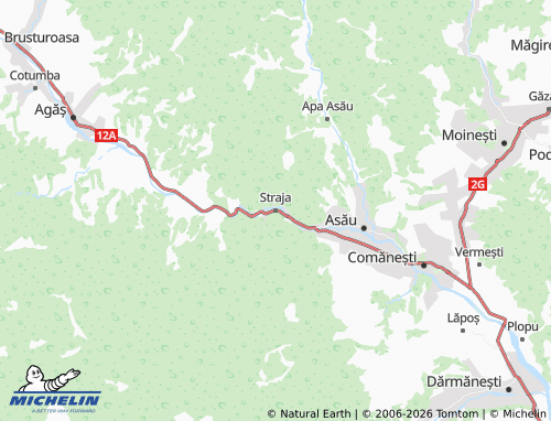 Mappa MICHELIN Straja - ViaMichelin
