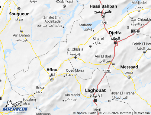 MICHELIN al-'Idreesiyyah map - ViaMichelin