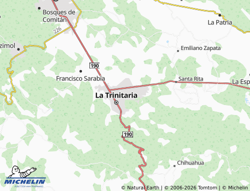 Mappa MICHELIN Santa Cruz - ViaMichelin