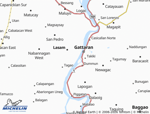 Mappa MICHELIN Callao Sur - ViaMichelin