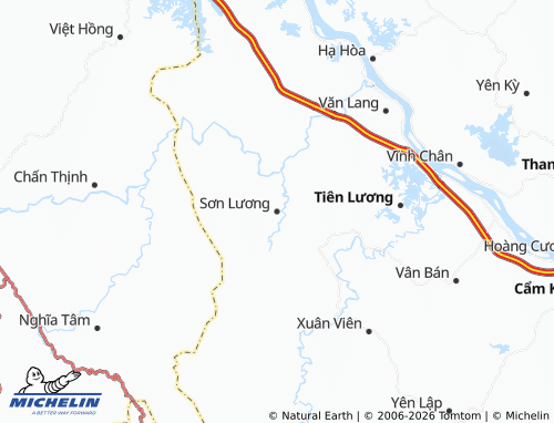 Mapa MICHELIN Mỹ Lương - ViaMichelin