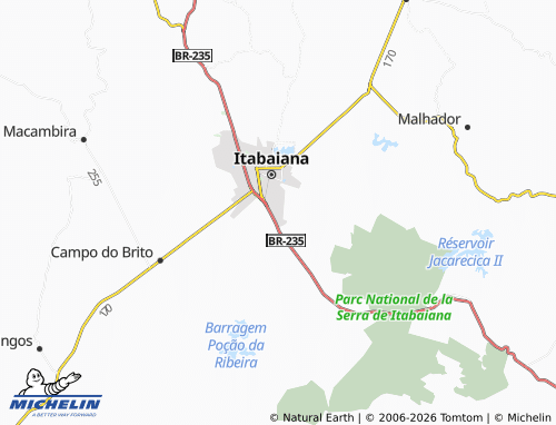 Mapa MICHELIN Miguel Teles de Mendonça - ViaMichelin