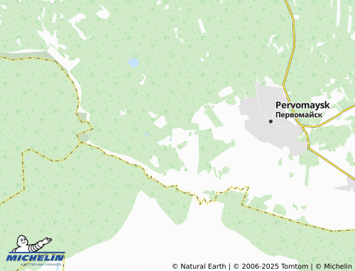 MICHELIN Bezvodnyy map - ViaMichelin