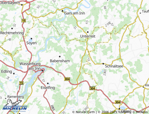 Mapa MICHELIN Gumpertsham - ViaMichelin