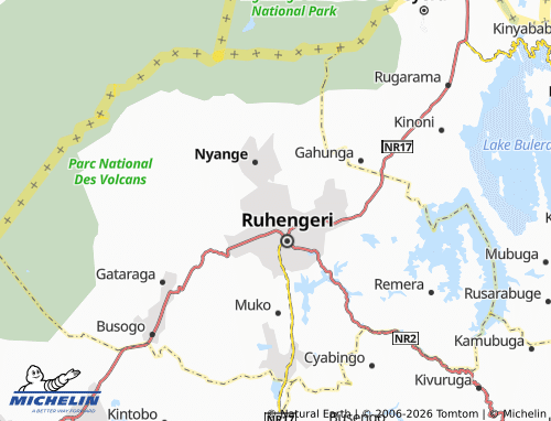 MICHELIN-Landkarte Mubuga - ViaMichelin