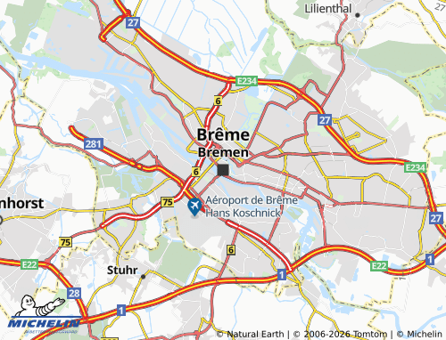 MICHELIN Bremen map - ViaMichelin