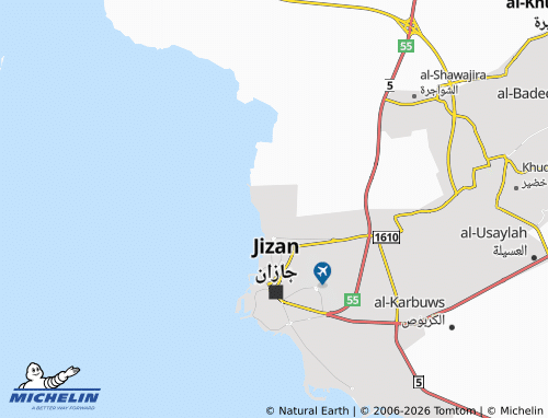 MICHELIN-Landkarte al-Muhammadiyah - ViaMichelin