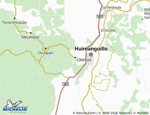 Mapa MICHELIN Libertad - ViaMichelin