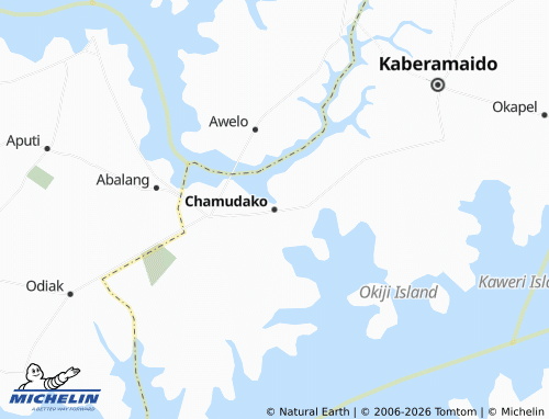 MICHELIN-Landkarte Chamudako - ViaMichelin