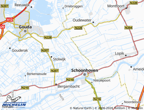 MICHELIN Vlist map - ViaMichelin