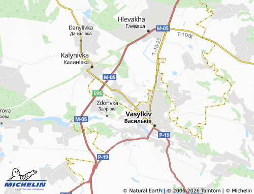 Mappa MICHELIN Putrivka - ViaMichelin