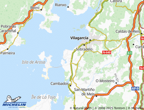 Carte MICHELIN San Roque - ViaMichelin