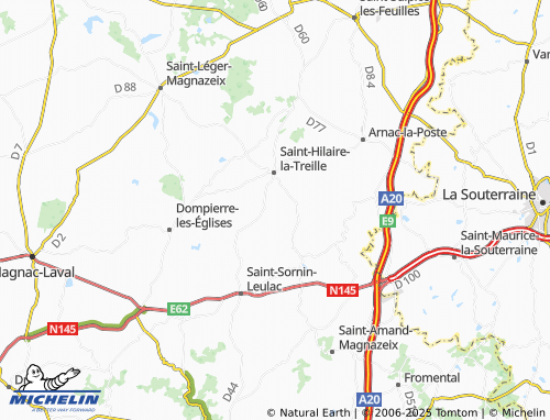 Mappa MICHELIN La Terrade - ViaMichelin