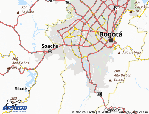 MICHELIN Arborizadora Alta II map - ViaMichelin