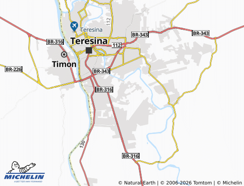 MICHELIN Parque Sul map - ViaMichelin