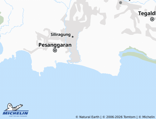 MICHELIN Buluagung map - ViaMichelin