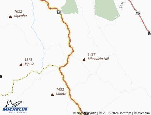MICHELIN Chimbawa map - ViaMichelin