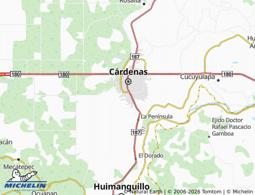 Mapa MICHELIN El Carmen - ViaMichelin