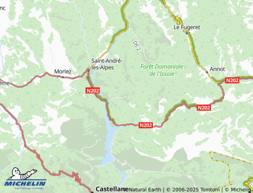 MICHELIN Angles map - ViaMichelin