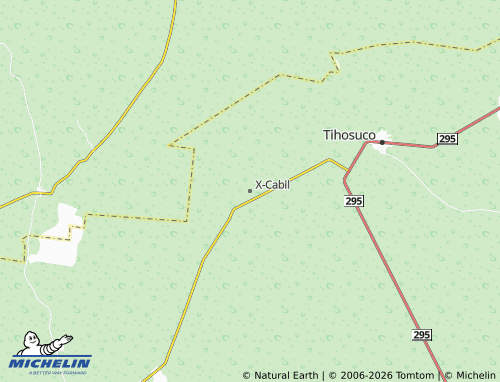 MICHELIN X-Cabil map - ViaMichelin