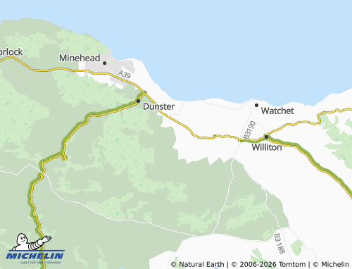 Carte MICHELIN Withycombe - ViaMichelin
