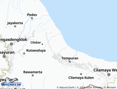 Mapa MICHELIN Tanjungsari - ViaMichelin