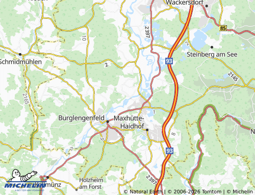 MICHELIN Premberg map - ViaMichelin