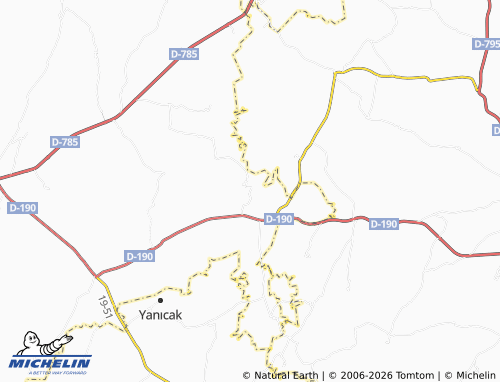 Mappa MICHELIN Ekmekçi - ViaMichelin