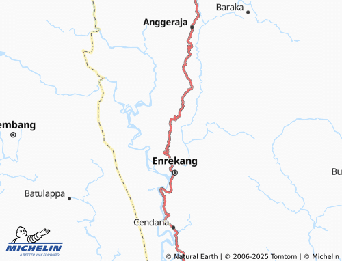 MICHELIN Tuara map - ViaMichelin