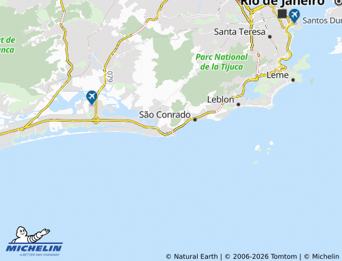 Mapa MICHELIN Joá - ViaMichelin