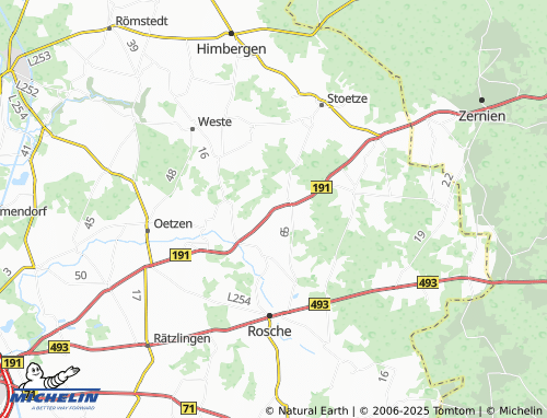 MICHELIN Schwemlitz map - ViaMichelin