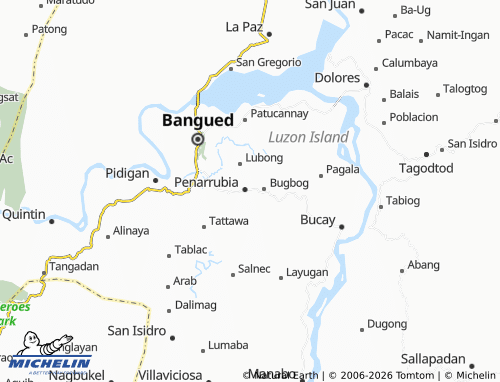 MICHELIN Lusuac map - ViaMichelin