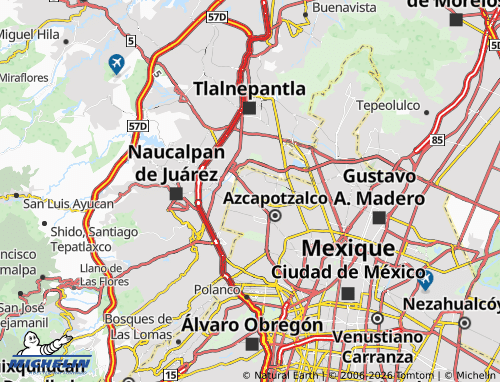 Kaart MICHELIN Tierra Nueva - ViaMichelin
