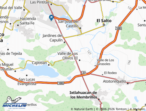 Kaart MICHELIN La Calera - ViaMichelin
