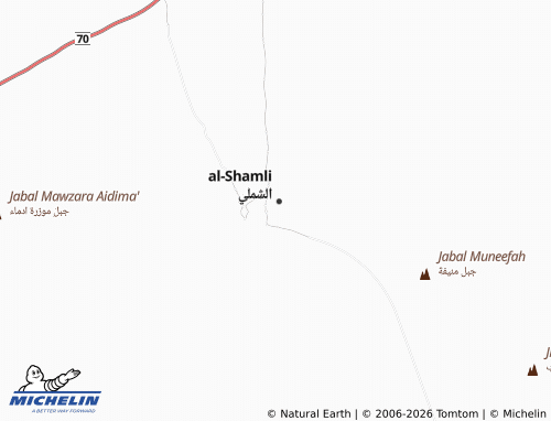 MICHELIN-Landkarte al-Baladiyyah - ViaMichelin