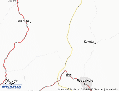 Carte MICHELIN Kéoulendougou - ViaMichelin